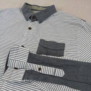 Descendant Of Thieves Large Mens Shirt Button Up Long Sleeve 20x29 ** Small **